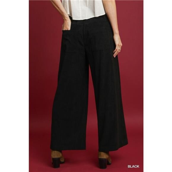 ✨NWT‎ Umgee Wide-Leg Corduroy Pants - Picture 3 of 5